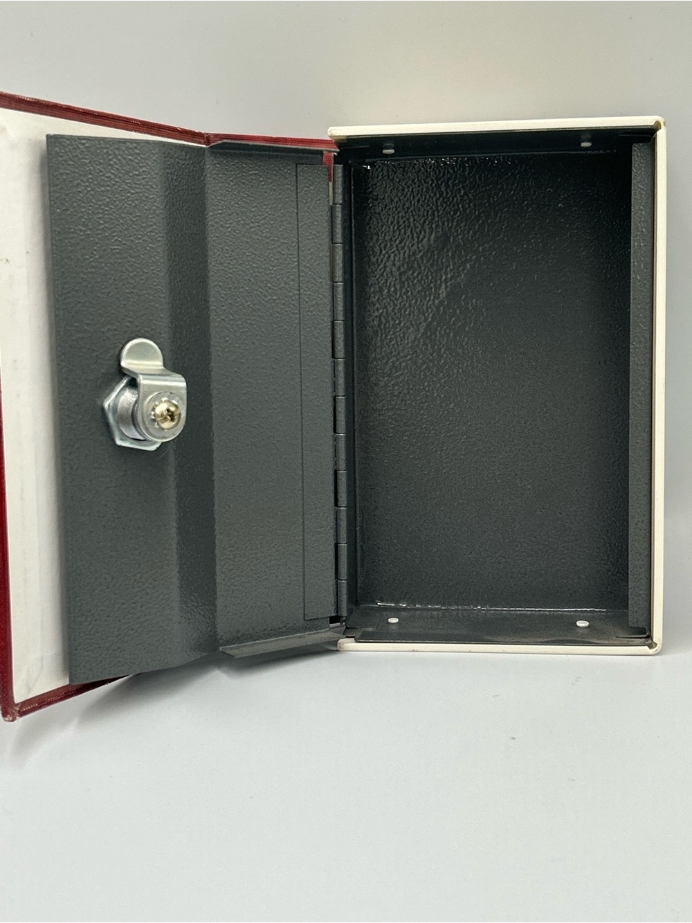 Metal Wall Key Lock Box Book
